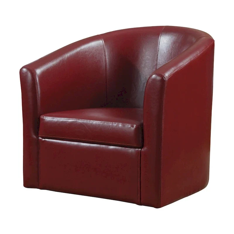 Compact Barrel Back Accent Chair
