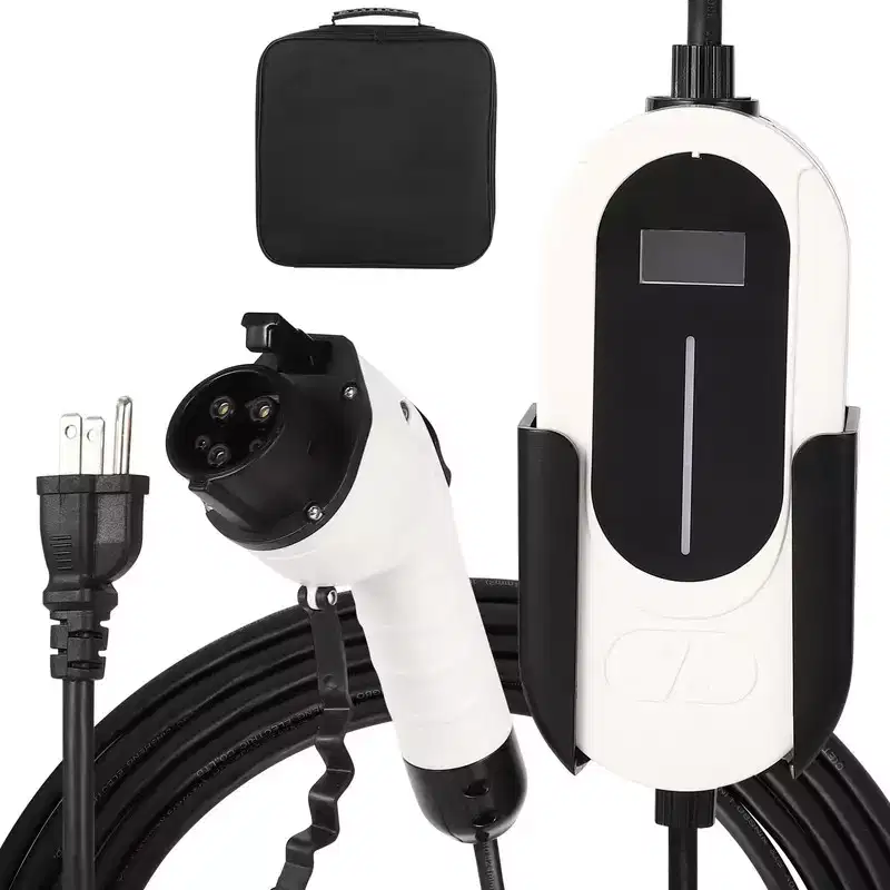 Portable Level 1 EV Charger with Adjustable Current
