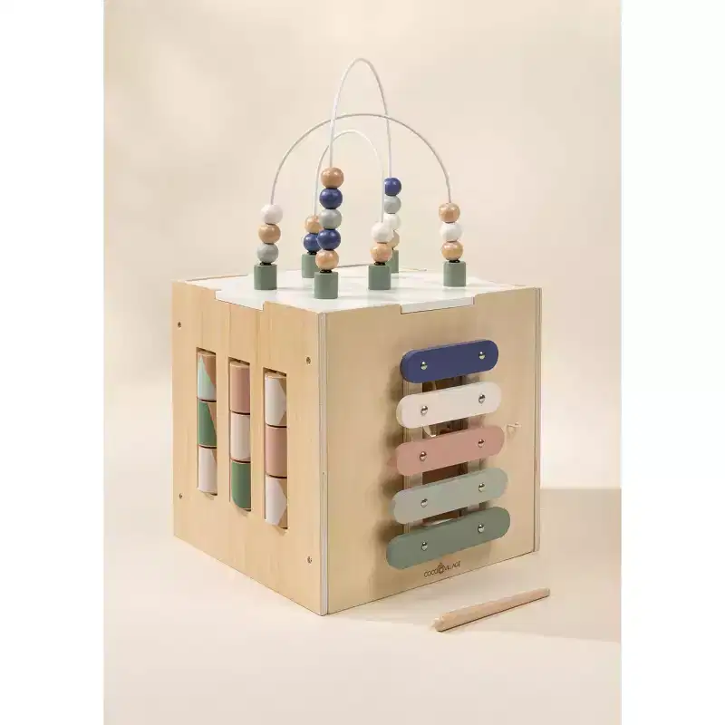 Coco Village - Wooden Activity Cube