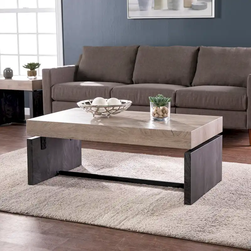 Modern Farmhouse Duo-Tone Coffee Table