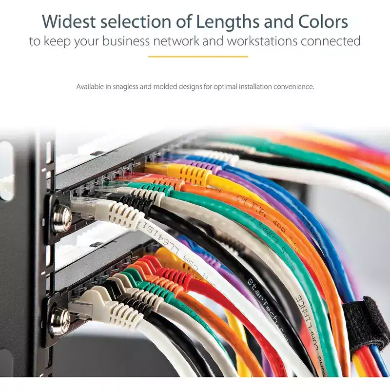 StarTech.com 100ft Blue Cat6 Ethernet Cable
