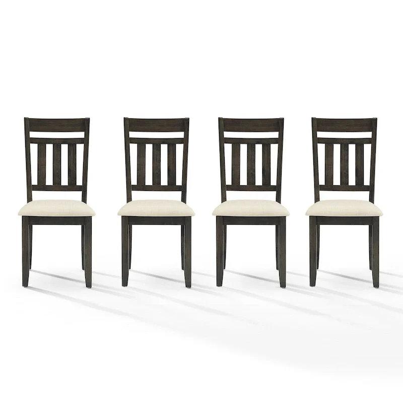 Hayden 4-Piece Slat Back Dining Chair Set- 4 Chairs