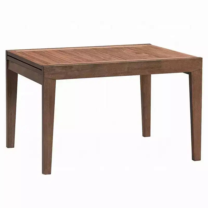 Expandable Dining Table, 47-94 Inch, Scandinavian Walnut Brown