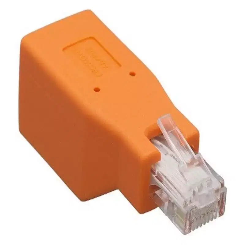SANOXY 2-Pack Cat5e/Cat6 Ethernet Crossover Adapter, Male to Female Network Cable Converter