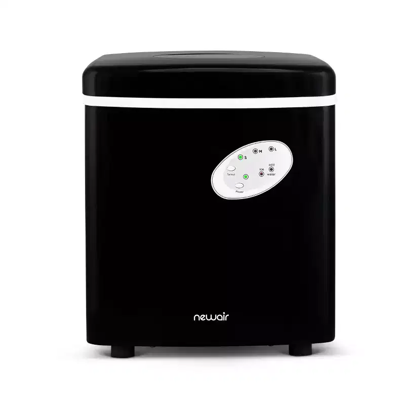 Newair 28 lbs. Mini Ice Maker Countertop, Portable Bullet Ice Machine with Scoop