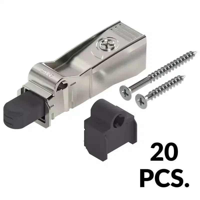 Blum BLUMOTION for Doors (20 Pack), Soft-Close Adapter for COMPACT Hinges, Includes Spacer and Screws for Face Frame Cabinets
