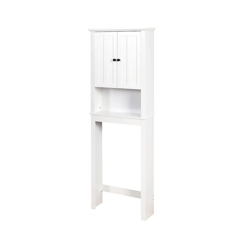 Merax Bathroom Wooden Over-The-Toilet with Adjustable Shelf