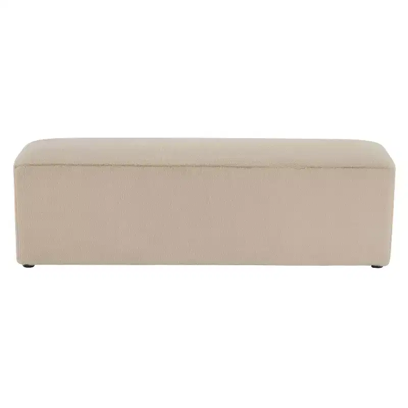 Modern Upholstered Long Ottoman Bench