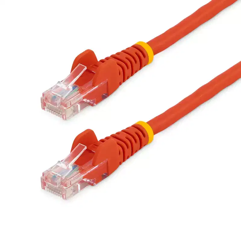 StarTech Red Cat5e Patch Cable 6 ft - 45PATCH6RD - Data and Networking Cables