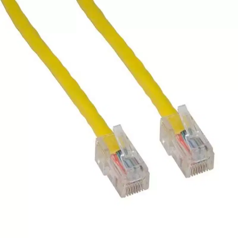 SANOXY Cables and Adapters; 14ft Cat5e 350 MHz UTP Assembled Ethernet Network Patch Cable, Yellow