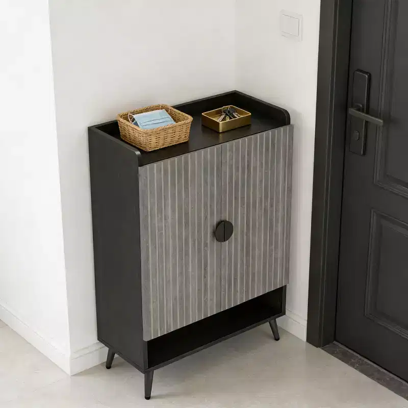GDFStudio Barrie Modern 29.5 Shoe Cabinet with 2 Doors