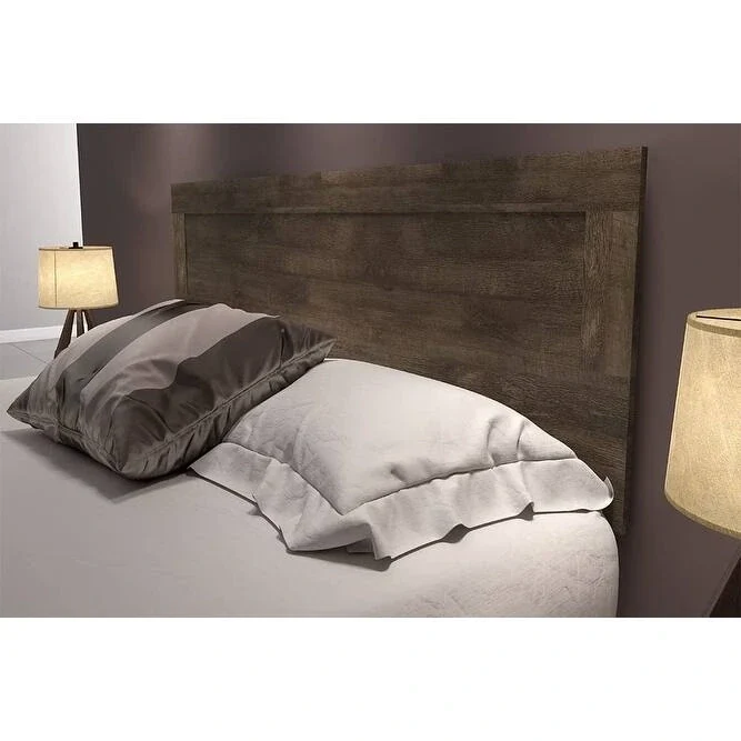 Wall Mount MDF Panel Headboard for King and Queen Bed