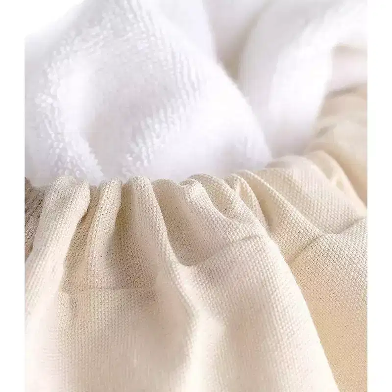 Narwey - 2 Pack Extra Large 100% Cotton Canvas Heavy Duty Laundry Bags