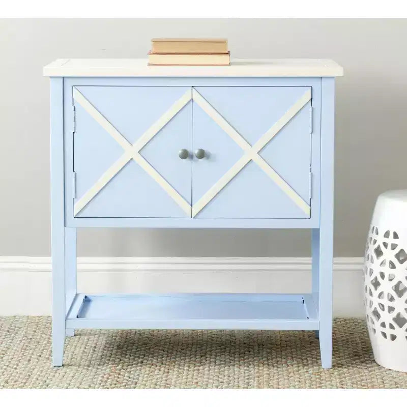 Sideboard �C Light Blue/White