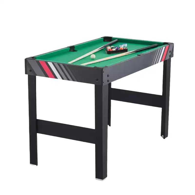 VEVOR 4-in-1 Combo Game Table Set, 48 Air Hockey Table, Multi Combination Table with Air Hockey, Pool Billiard, Foosball, Ping Pong, Grey