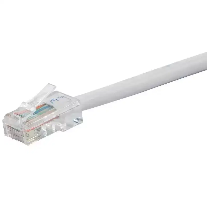 Monoprice Cat6 Ethernet Patch Cable - 3 Feet - White | Network Internet Cord - RJ45, Stranded, 550Mhz, UTP, Pure Bare Copper Wire, 24AWG - Zeroboot