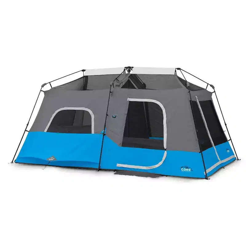 Core Equipment Lighted 9 Person Instant Cabin Tent