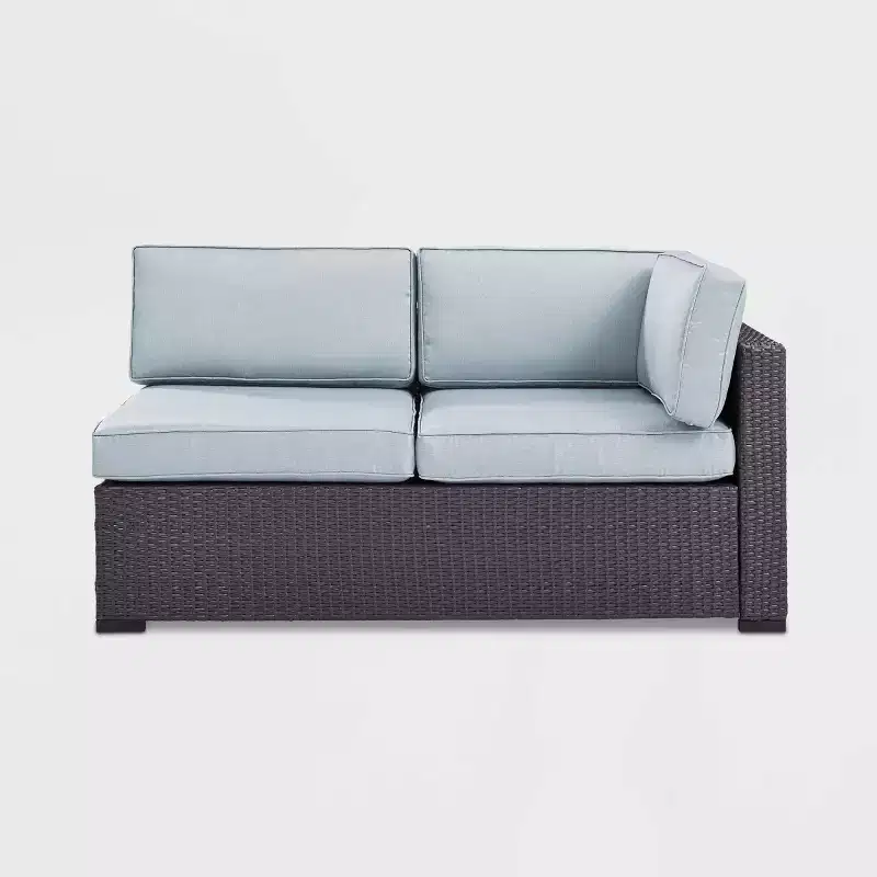 Crosley Biscayne Outdoor Patio Loveseat with Cushions