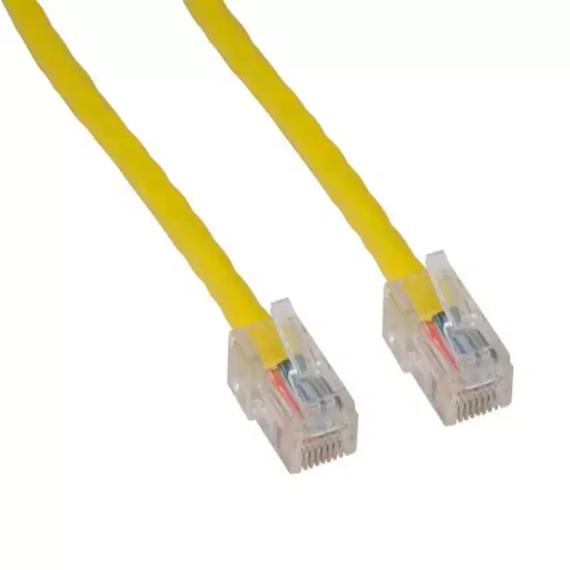 SANOXY Cables and Adapters; 1ft Cat5e 350 MHz UTP Assembled Ethernet Network Patch Cable, Yellow