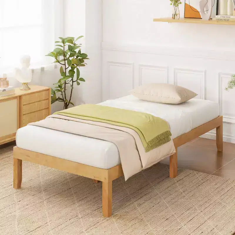 Twin/Full/Queen Wooden Platform Bed Frame 14