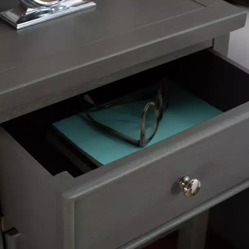Toby Accent Table With Storage Drawers - AMH6625 - Safavieh Couture