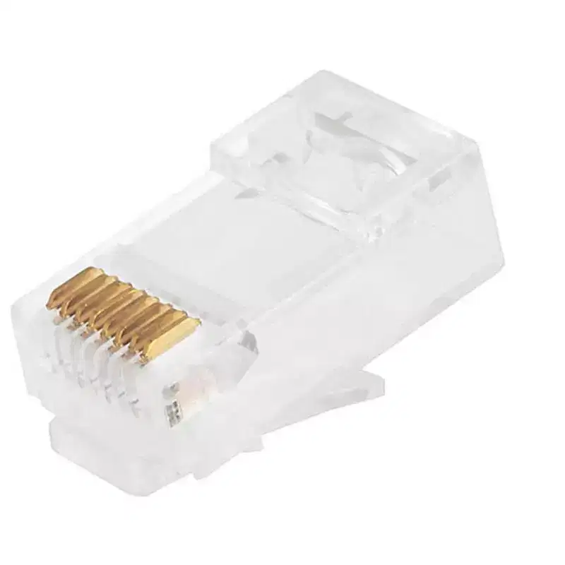 Monoprice 100-pcs RJ45 Modular Plug for Cat6 Solid Cable